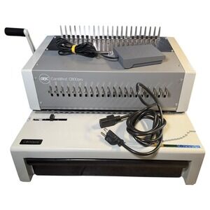 GBC CombBind C800pro Electric Plastic Comb Binding Machine 115V ACCO Portugal